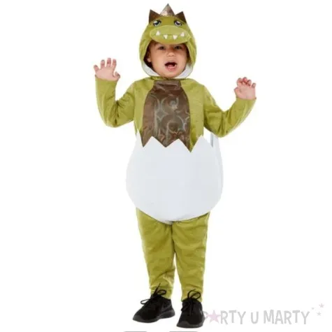 stroj dla dzieci dinozaur w skorupce smiffys 86 98 cm