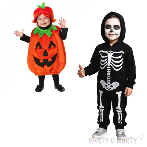 stroj dla dzieci dynia halloweenowa amscan rozm 80 86 cm