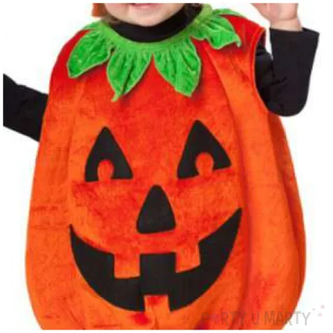 stroj dla dzieci dynia halloweenowa amscan rozm 80 86 cm