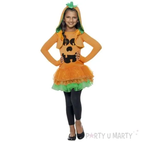 stroj dla dzieci dynia tutu pomaranczowy smiffys rozm 146 158 cm