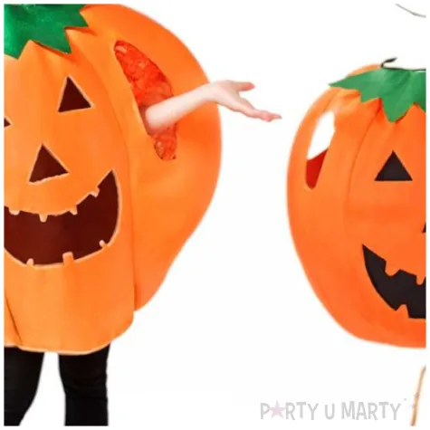 stroj dla dzieci dynia z wiaderkiem na cukierki 7 7 98 134 cm