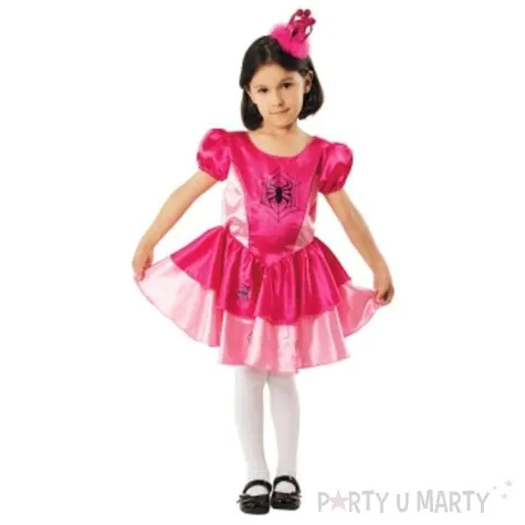 stroj dla dzieci dziewczyna pajak kraszek 134 140 cm