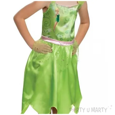 stroj dla dzieci dzwoneczek sukienka zielony disguise rozm 122 130