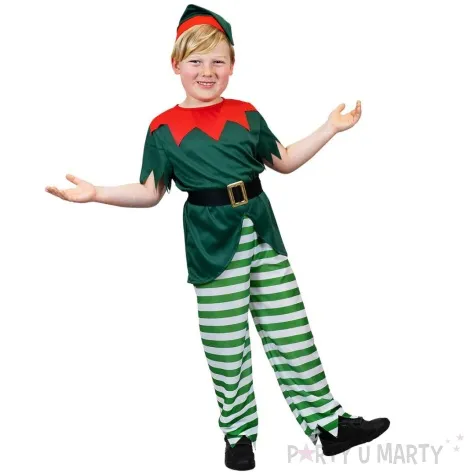 stroj dla dzieci elf pomocnik mikolaja arpex rozm 110 116 cm