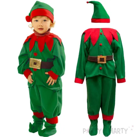 stroj dla dzieci elf pomocnik mikolaja kraszek 130 140 cm