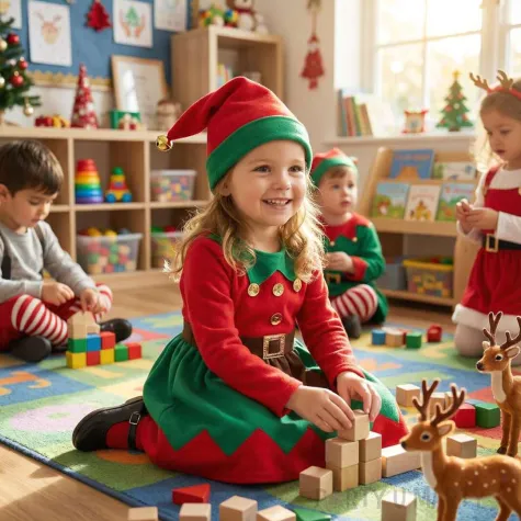 stroj dla dzieci elfka guirca 98 104 cm