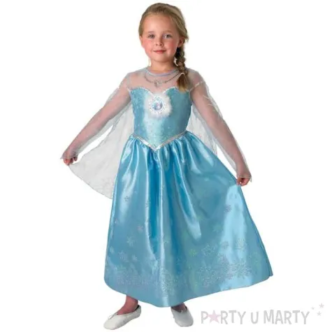 stroj dla dzieci elsa z krainy lodu rubies rozm 116 122 cm