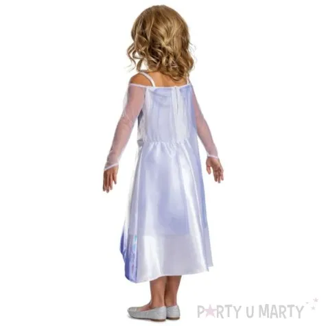 stroj dla dzieci frozen elsa sukienka fioletowo biala disguise 124 135 cm