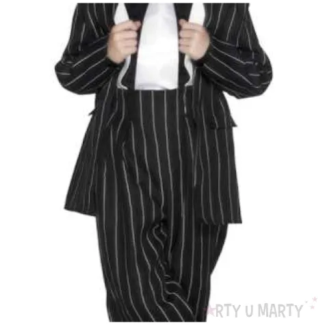 stroj dla dzieci gangster zoot czarny smiffys rozm 146 158 cm