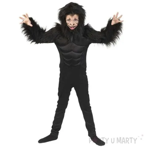 stroj dla dzieci goryl george funnyfashion rozm 116 cm