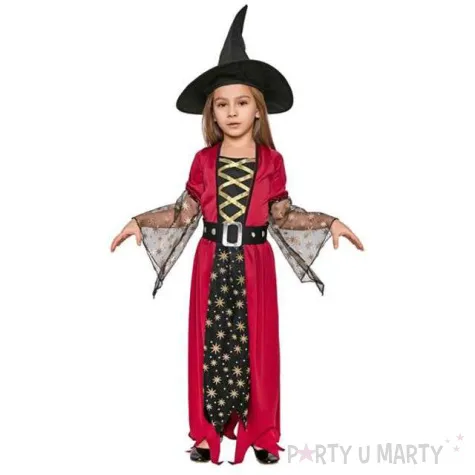 stroj dla dzieci gwiezdna czarownica godan rozm 130 140 cm