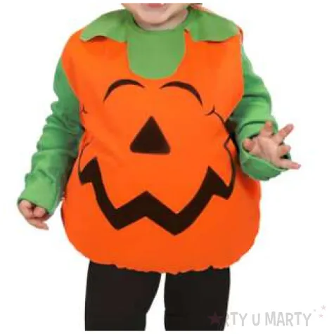 stroj dla dzieci halloweenowa dynia pomaraczowo zielony widmann 2 3 lata