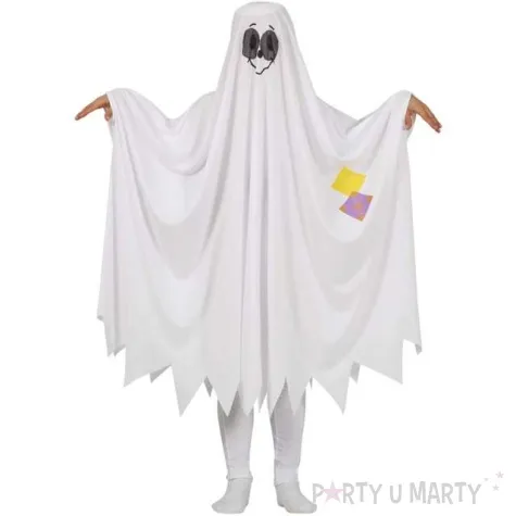 stroj dla dzieci hallowen duch bialy guirca 10 12 lat