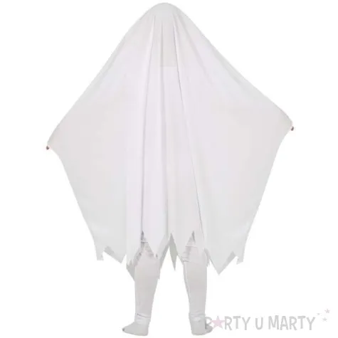 stroj dla dzieci hallowen duch bialy guirca 10 12 lat