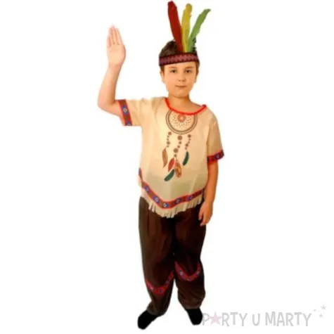 stroj dla dzieci indianin apacz partytino 110 116 cm