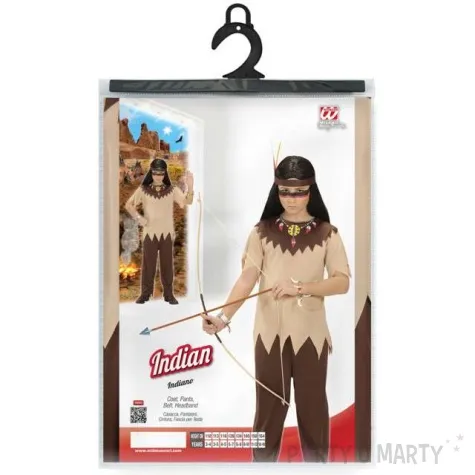 stroj dla dzieci indianin apacz widmann rozm 8 10 lat