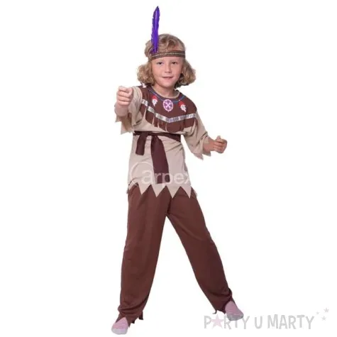 stroj dla dzieci indianin arpex rozm 130 140 cm