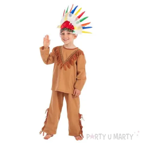 stroj dla dzieci indianin carnival toys rozm 8 11 lat