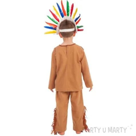 stroj dla dzieci indianin carnival toys rozm 8 11 lat