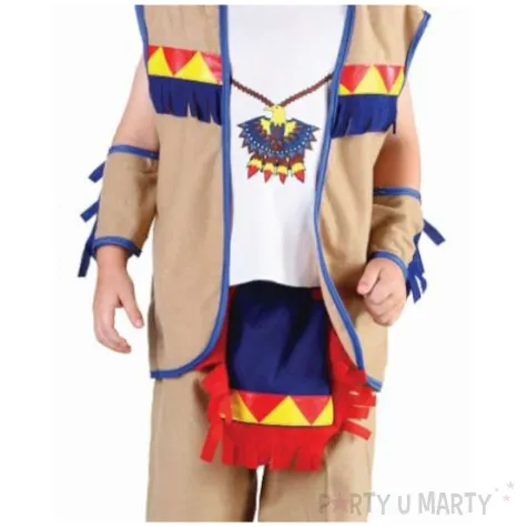 stroj dla dzieci indianin godan rozm 92 104 cm