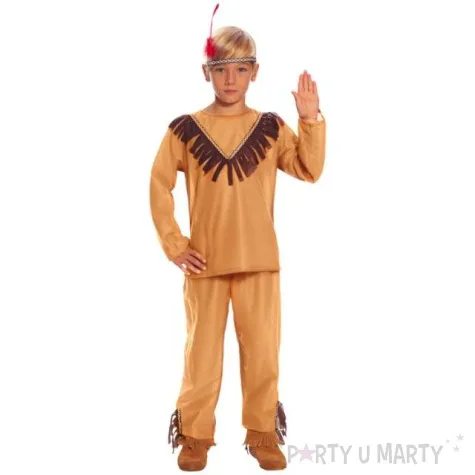 stroj dla dzieci indianin guirca rozm 98 104 cm