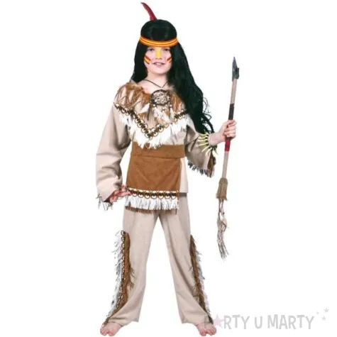 stroj dla dzieci indianin waleczny niedzwiedz funny fashion 152 cm