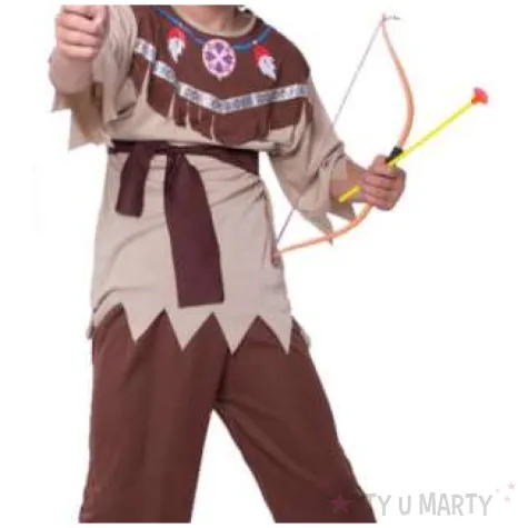 stroj dla dzieci indianin z piorem arpex rozm 120 130 cm