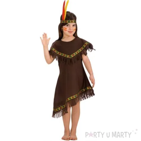 stroj dla dzieci indianka carnival toys 110 116 cm