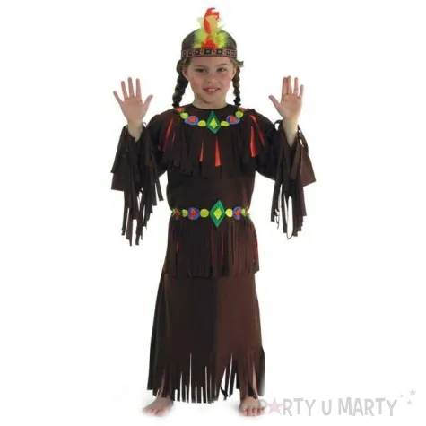 stroj dla dzieci indianka carnival toys rozm 4 5 lat