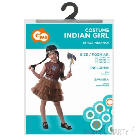 stroj dla dzieci indianka godan rozm 110 120