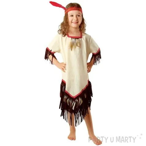 stroj dla dzieci indianka kraszek rozm 110 116 cm