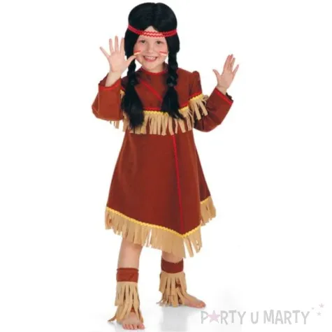 stroj dla dzieci indianka rdzenna carnival toys 110 116 cm