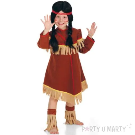 stroj dla dzieci indianka rdzenna carnival toys 122 128 cm