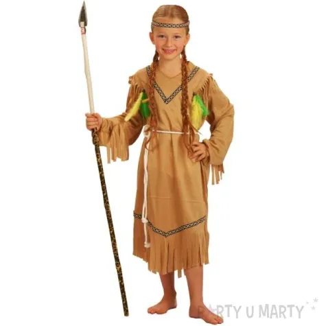 stroj dla dzieci indianka waleczna arpex rozm 110 120 cm