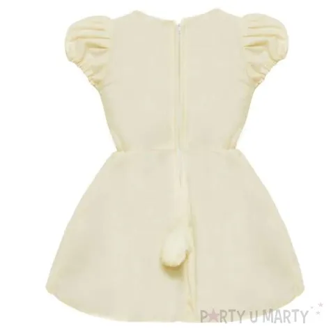 stroj dla dzieci jaselka owieczka ecru kraszek 122 128 cm