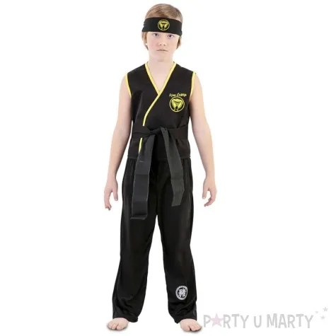 stroj dla dzieci karateka cobra king fyasa rozm 122 134 cm