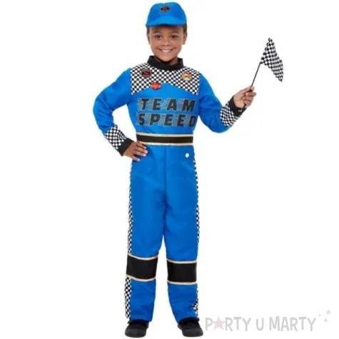 stroj dla dzieci kierowca rajdowy smiffys rozm 116 128 cm