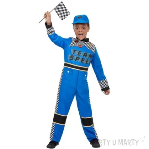 stroj dla dzieci kierowca rajdowy smiffys rozm 130 140 cm