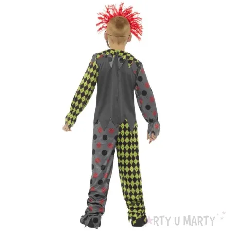 stroj dla dzieci klaun psycho smiffys rozm 116 128 cm