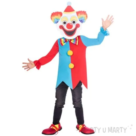 stroj dla dzieci klaun z duza glowa amscan 8 10 lat