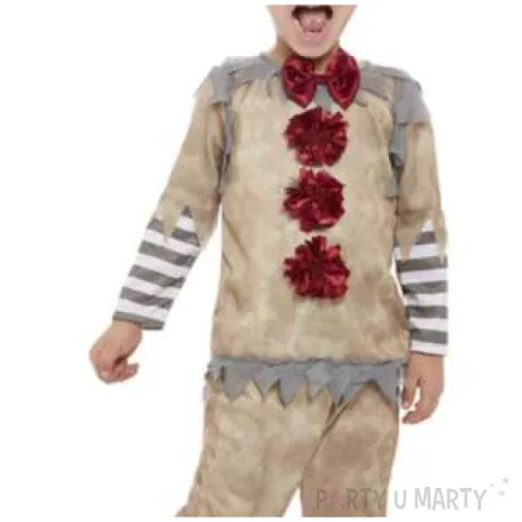 stroj dla dzieci klaun z muszka smiffys 104 110 cm