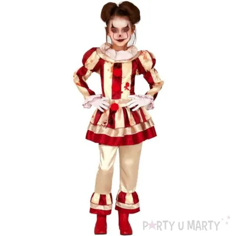 stroj dla dzieci klauninka guirca rozm 104 116 cm