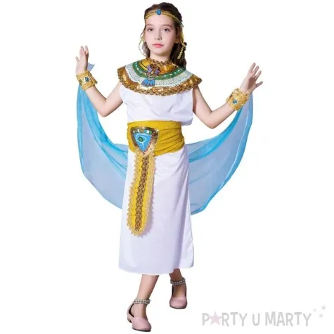 stroj dla dzieci kleopatra egipcjanka ptitclown 110 120 cm
