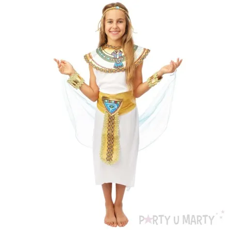 stroj dla dzieci kleopatra egipcjanka ptitclown 120 130 cm