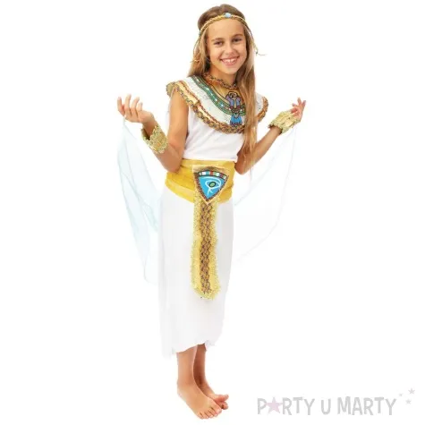 stroj dla dzieci kleopatra egipcjanka ptitclown 130 140 cm