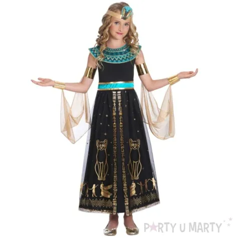stroj dla dzieci kleopatra krolowa egiptu amscan 128 140 cm