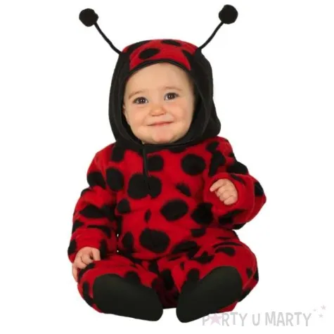 stroj dla dzieci kombinezon biedronka guirca 86 92 cm