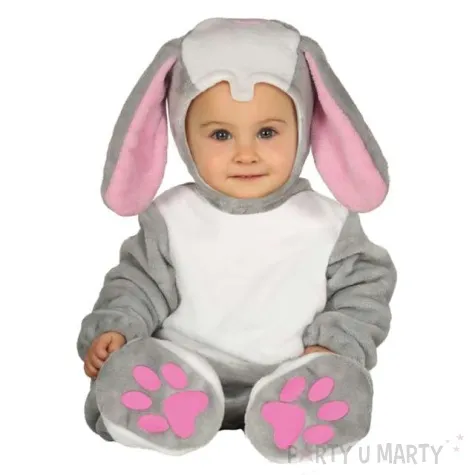 stroj dla dzieci kombinezon kroliczek guirca 80 86 cm