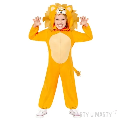 stroj dla dzieci kombinezon lew amscan 98 104 cm