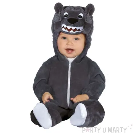 stroj dla dzieci kombinezon wilk guirca 80 86 cm